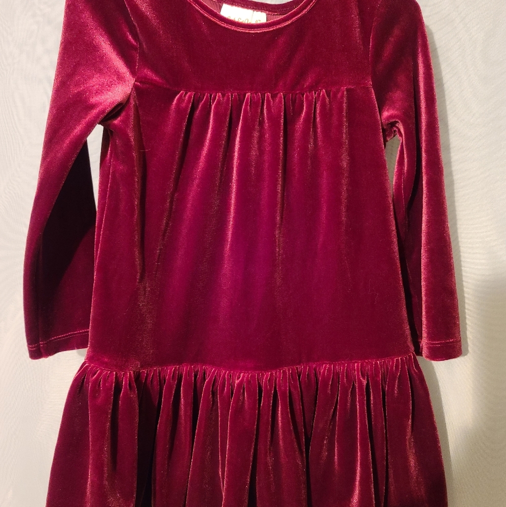 2T velvet dress